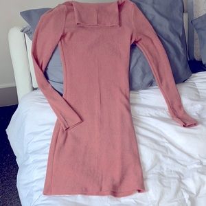 Comfy turtleneck dress